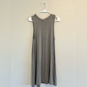 Woman’s midi dress.